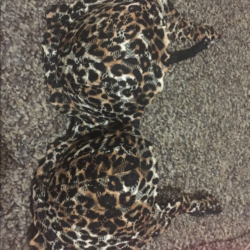 Victoria Secret Cheetah Print Bra